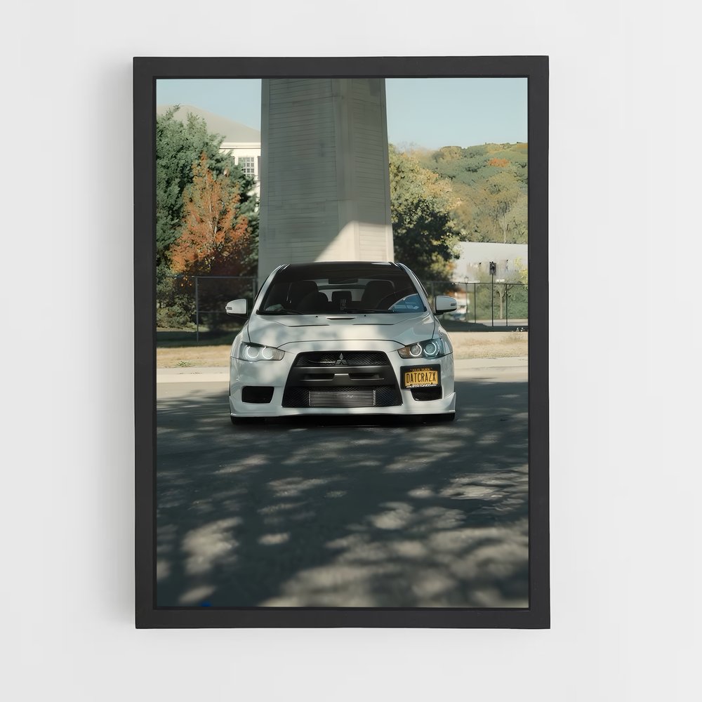 Poster Évolution Urbaine – affiche Mitsubishi (vue 2)